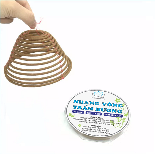 Nhang Vòng Trầm Hương Loại Bình Dân